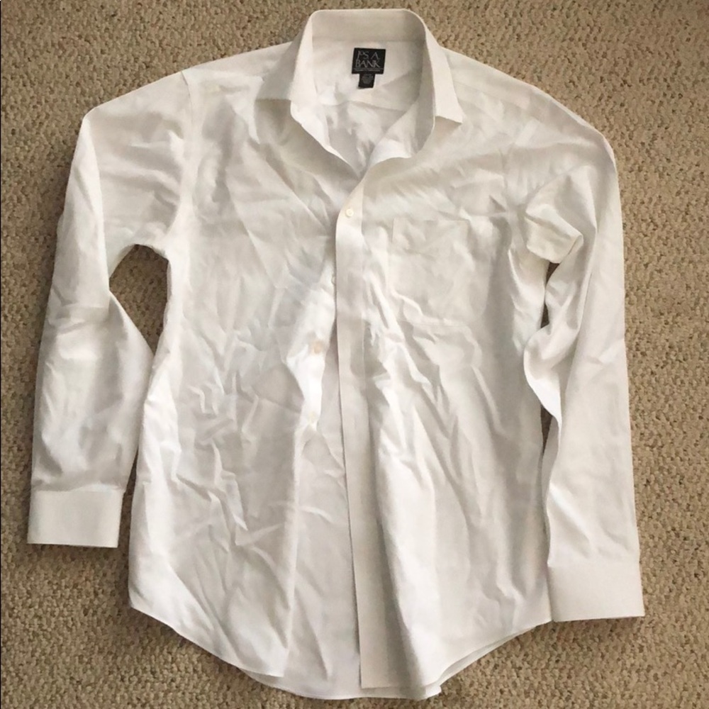 Josh. A Bank White Dress Shirt